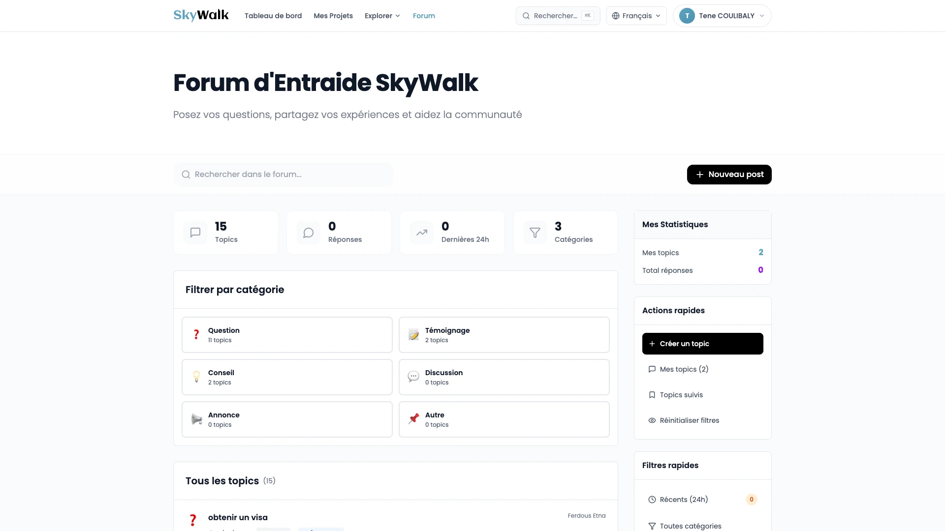 Skywalk — Forum